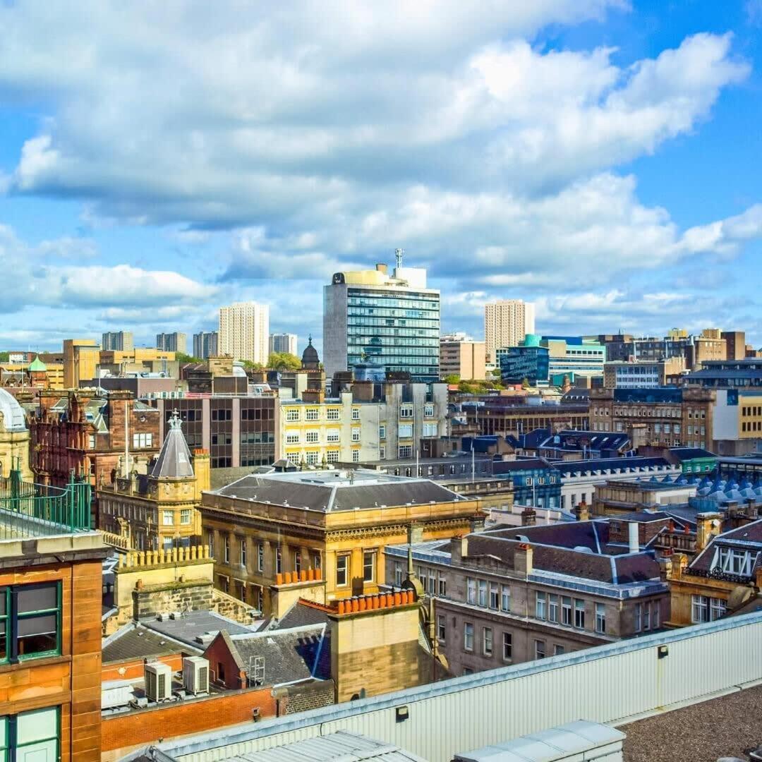 Modern And Refurbished Flat In Merchant City 글라스고 외부 사진