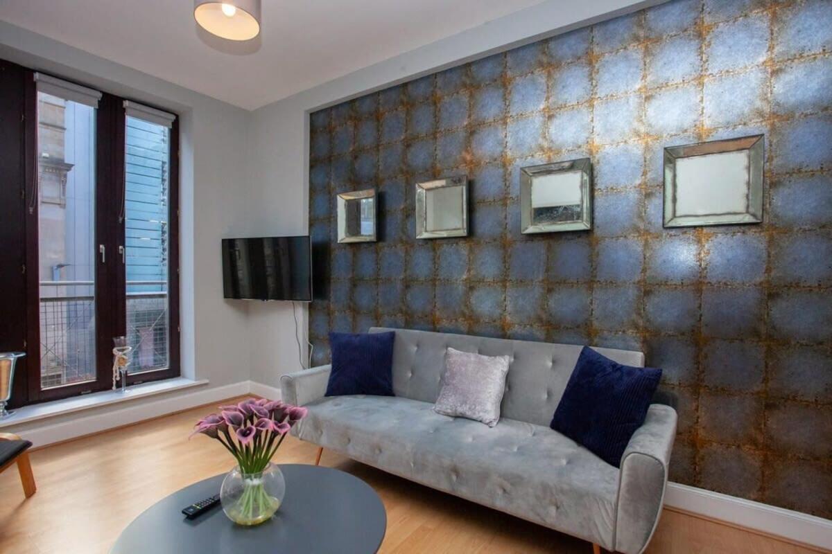 Modern And Refurbished Flat In Merchant City 글라스고 외부 사진